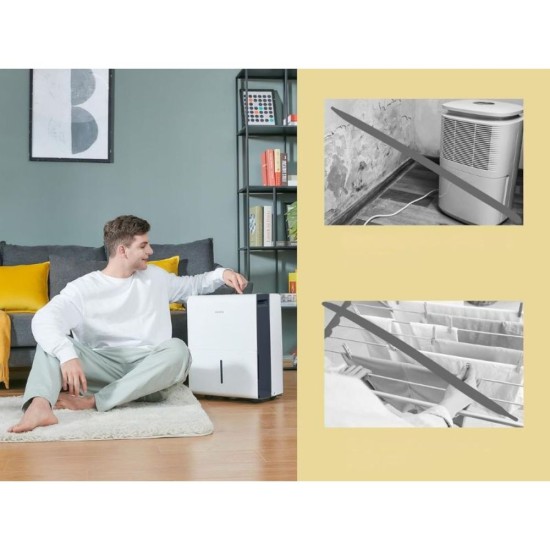 Влагоуловител Comfee MDDPE-50DEN7, 50 л/ден, 6 л резервоар